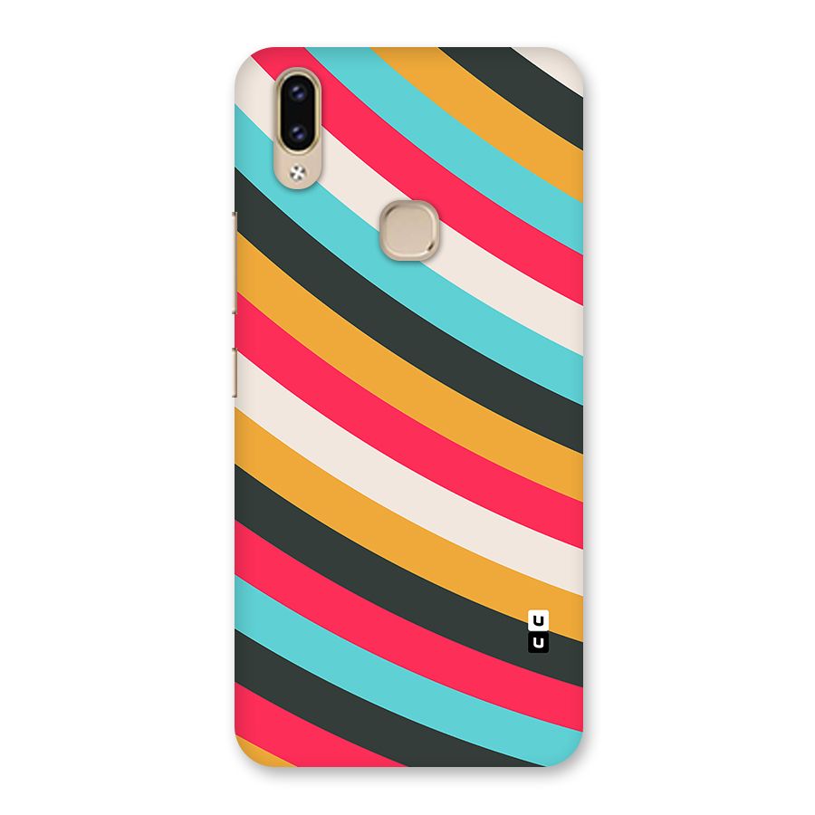 Retro Style Minimal Curves Back Case for Vivo V9 Youth