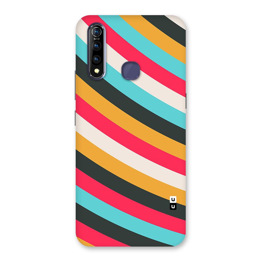 Retro Style Minimal Curves Back Case for Vivo Z1 Pro