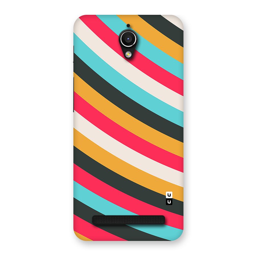 Retro Style Minimal Curves Back Case for Zenfone Go