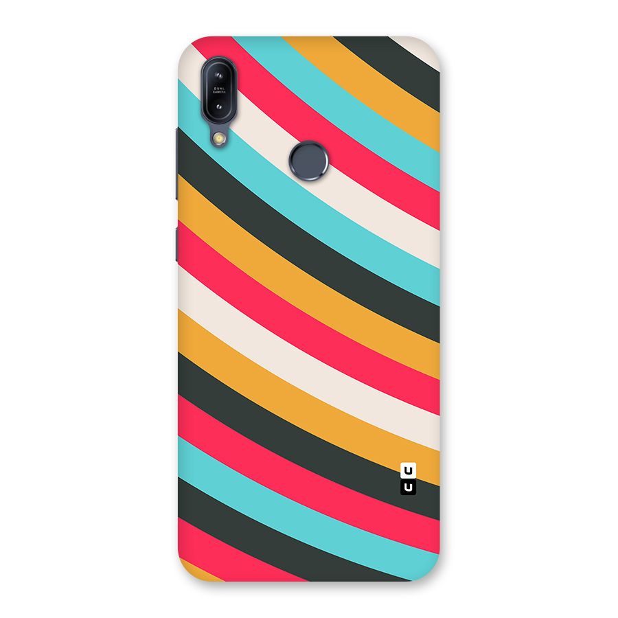 Retro Style Minimal Curves Back Case for Zenfone Max M2