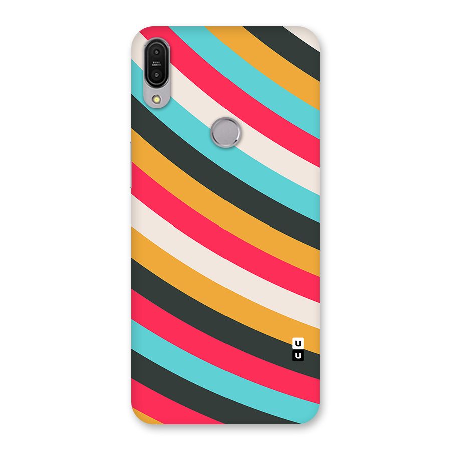 Retro Style Minimal Curves Back Case for Zenfone Max Pro M1