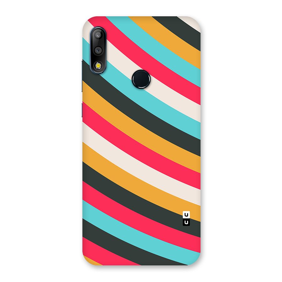 Retro Style Minimal Curves Back Case for Zenfone Max Pro M2