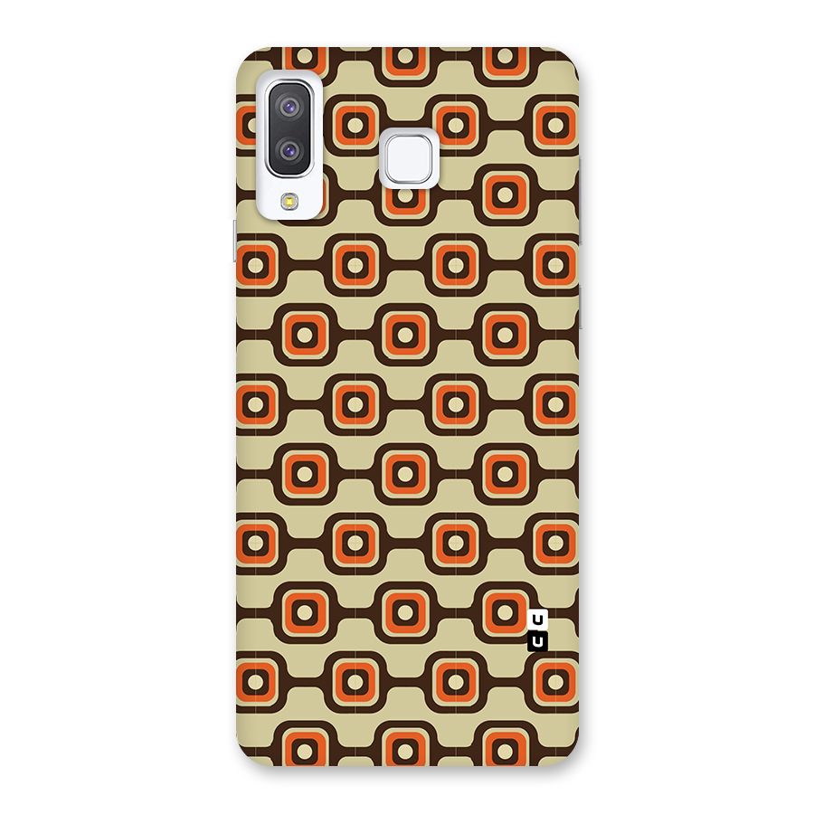 Retro Vintage Pattern Back Case for Galaxy A8 Star