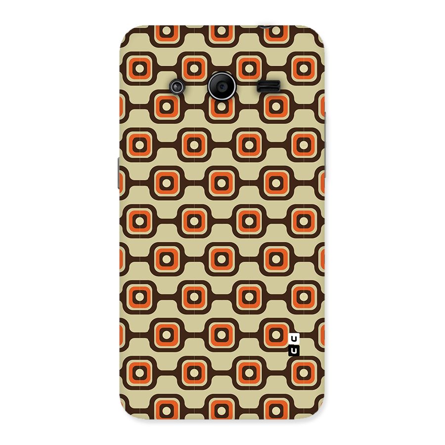 Retro Vintage Pattern Back Case for Galaxy Core 2