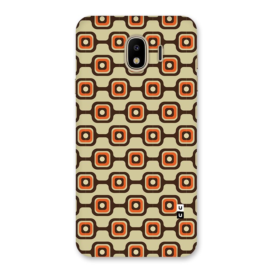 Retro Vintage Pattern Back Case for Galaxy J4