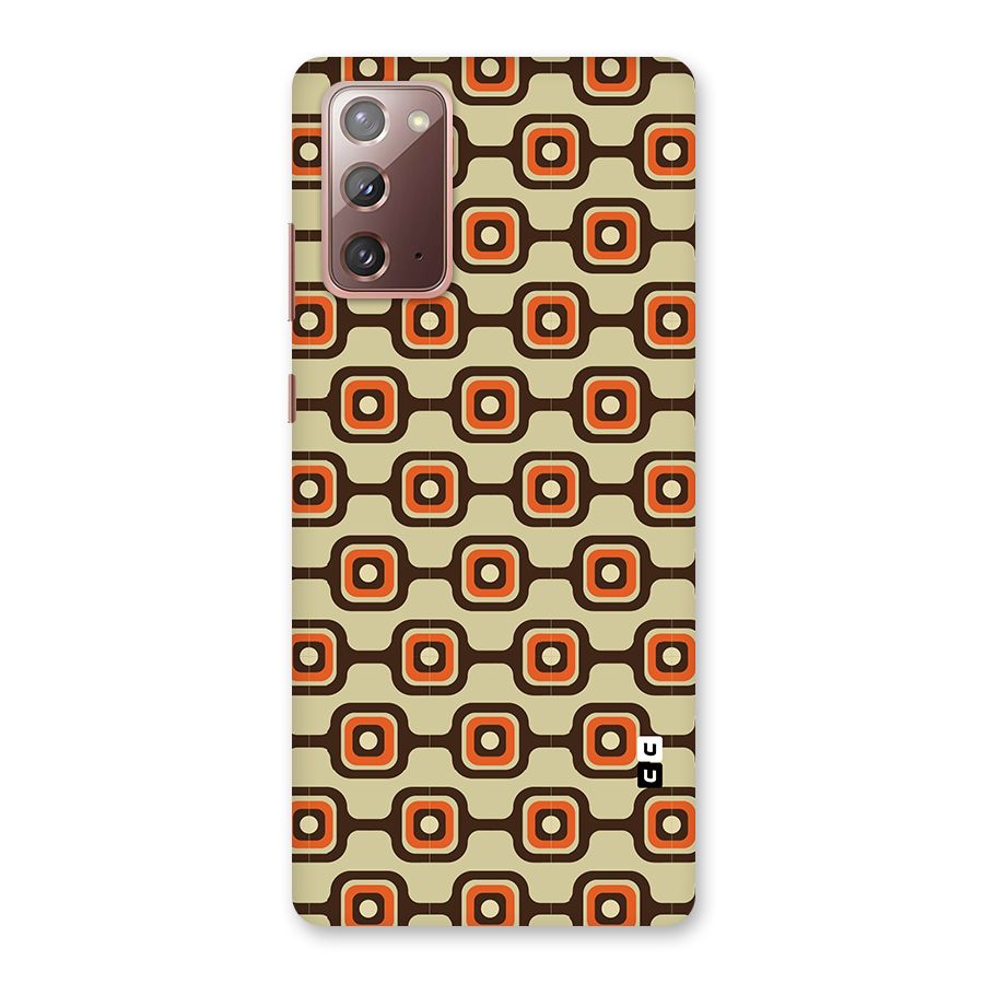 Retro Vintage Pattern Back Case for Galaxy Note 20