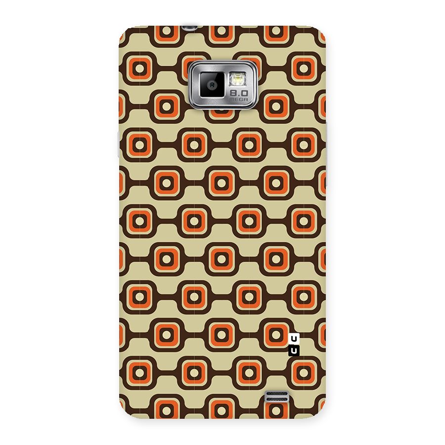Retro Vintage Pattern Back Case for Galaxy S2