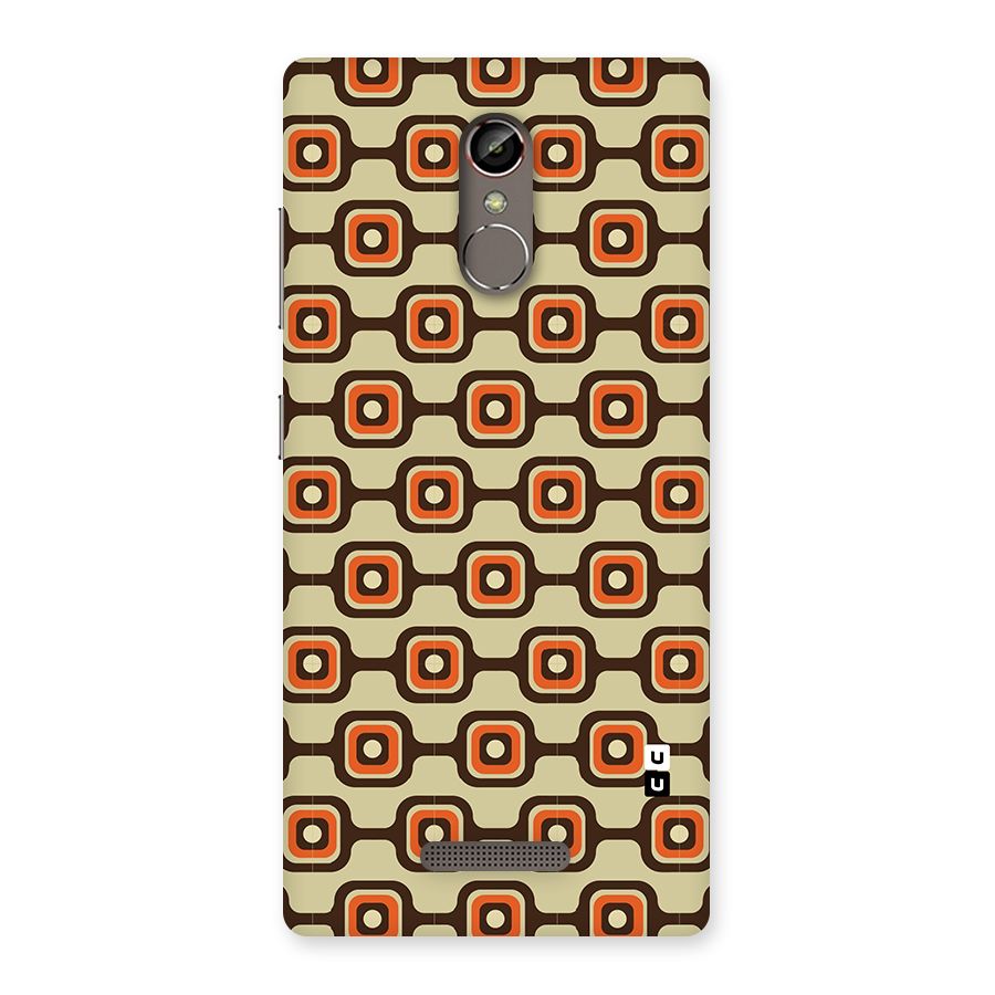 Retro Vintage Pattern Back Case for Gionee S6s