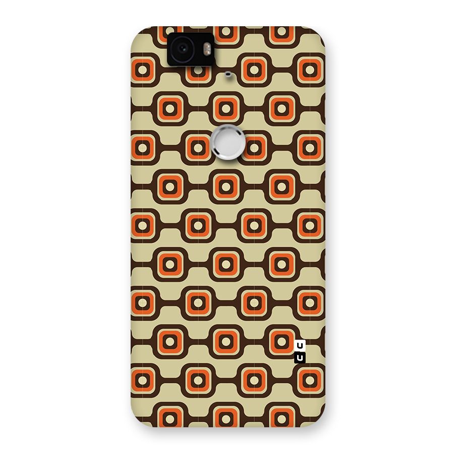 Retro Vintage Pattern Back Case for Google Nexus-6P