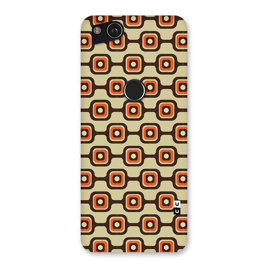 Retro Vintage Pattern Back Case for Google Pixel 2