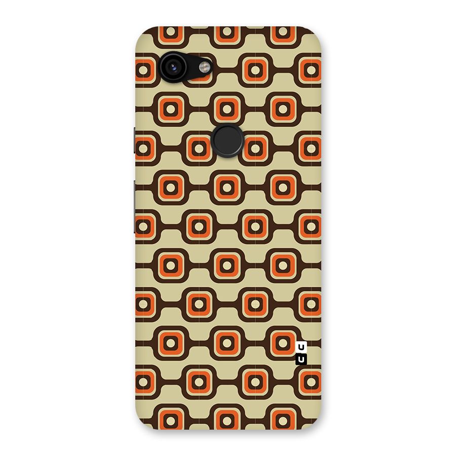 Retro Vintage Pattern Back Case for Google Pixel 3a