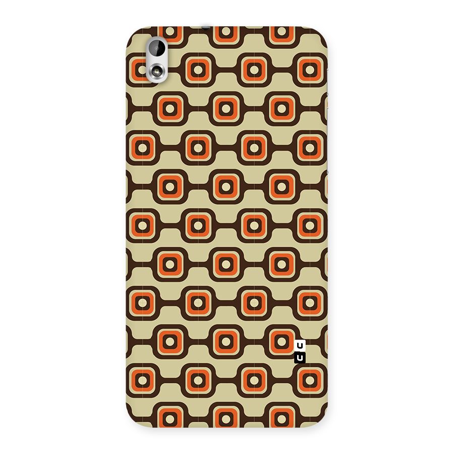 Retro Vintage Pattern Back Case for HTC Desire 816s
