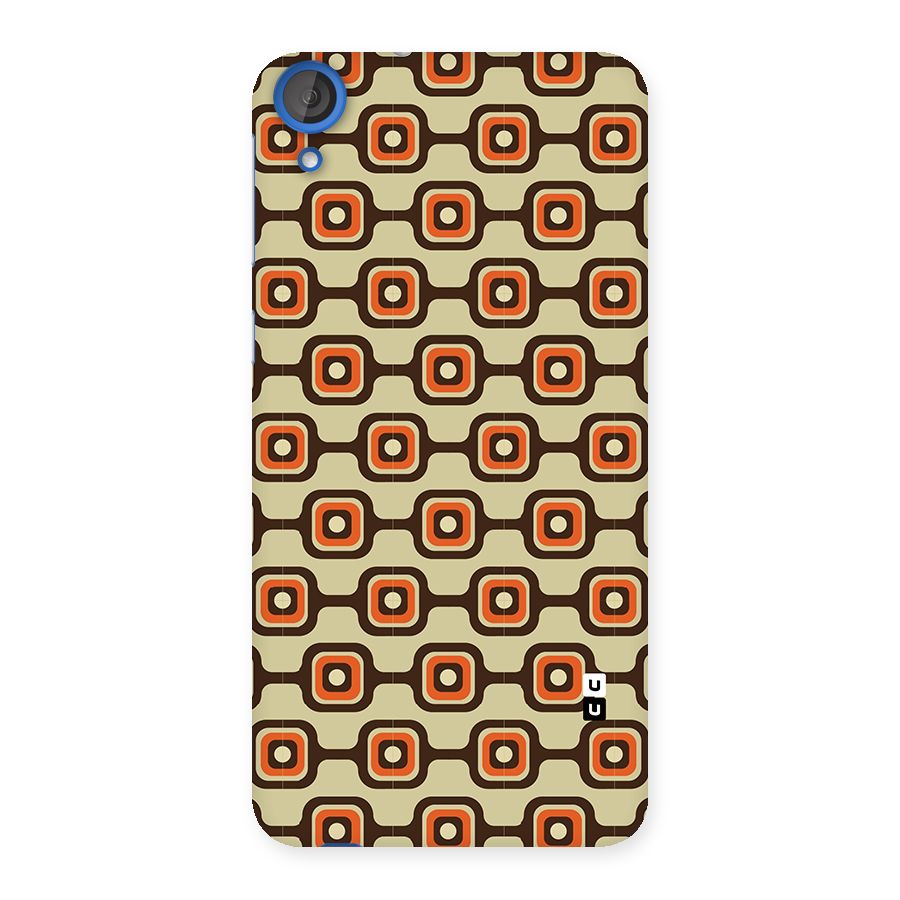 Retro Vintage Pattern Back Case for HTC Desire 820s