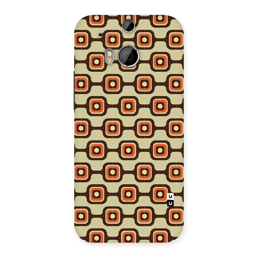 Retro Vintage Pattern Back Case for HTC One M8