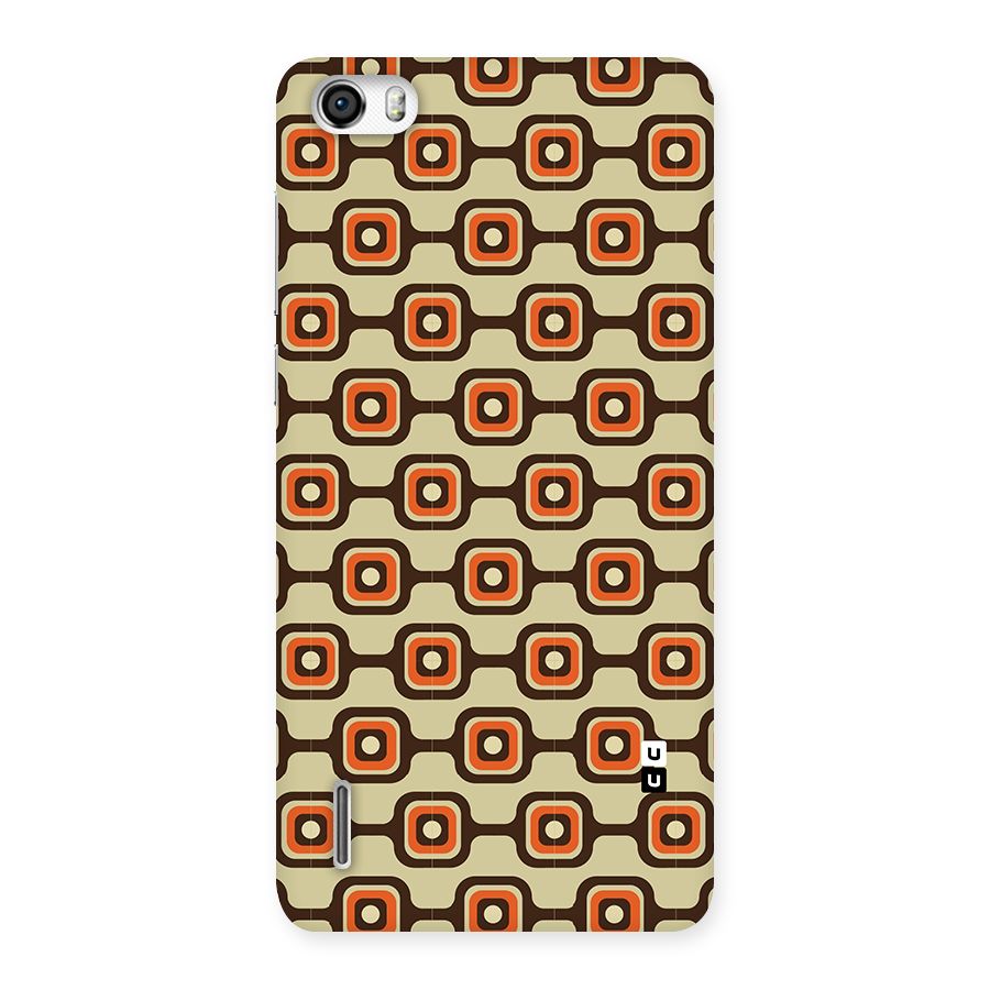 Retro Vintage Pattern Back Case for Honor 6