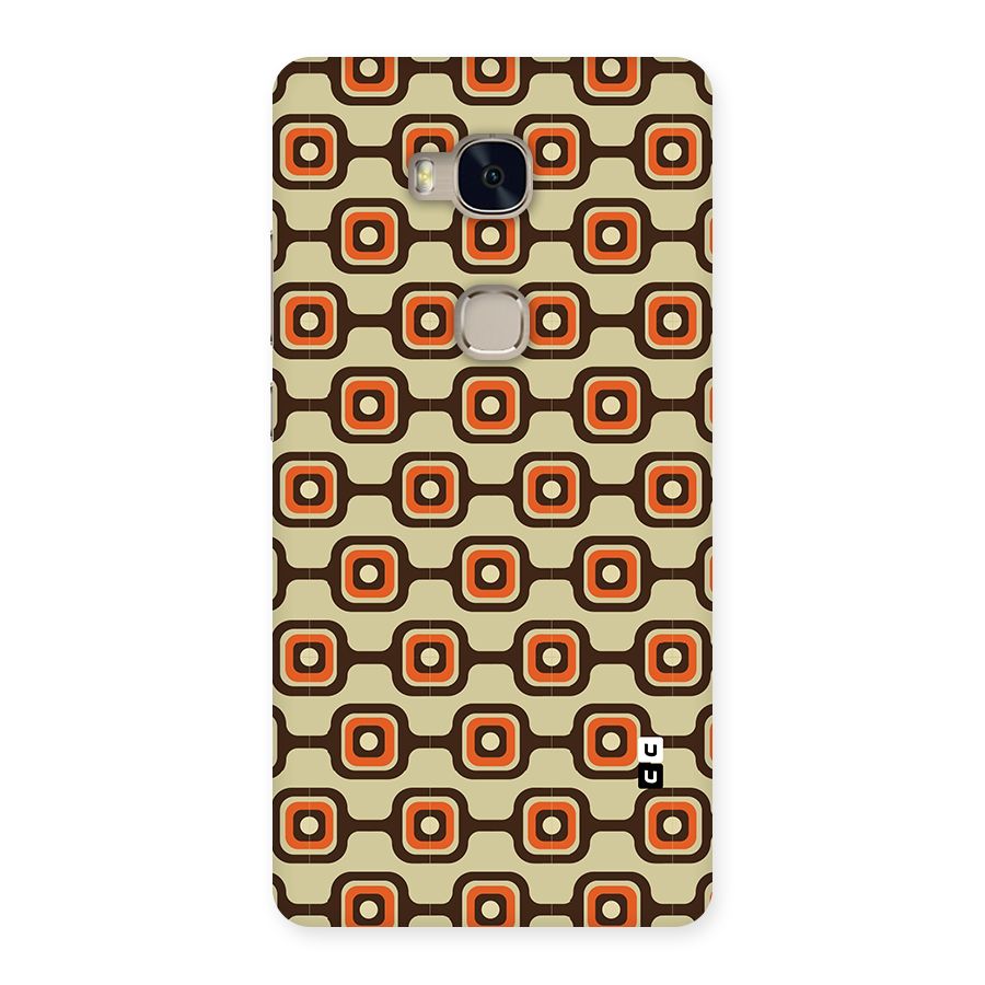Retro Vintage Pattern Back Case for Huawei Honor 5X