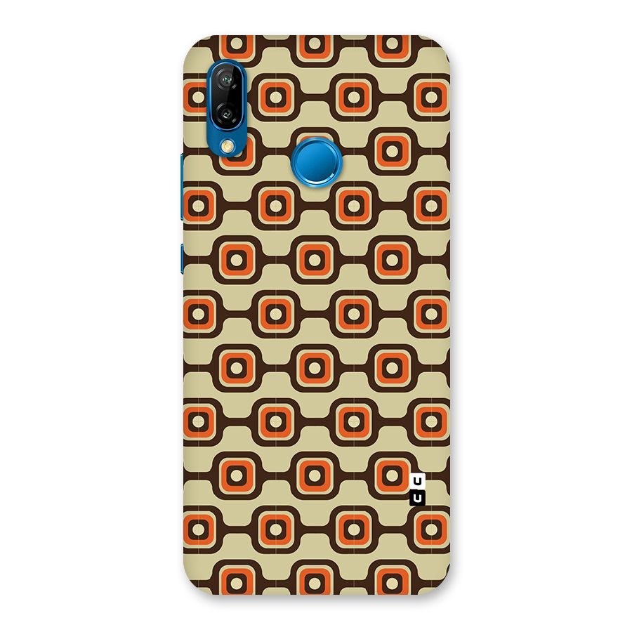 Retro Vintage Pattern Back Case for Huawei P20 Lite