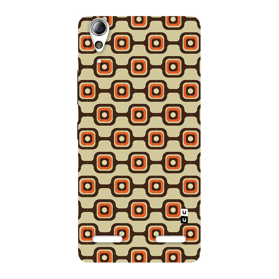 Retro Vintage Pattern Back Case for Lenovo A6000