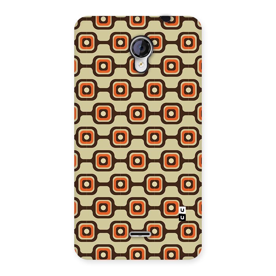 Retro Vintage Pattern Back Case for Micromax Unite 2 A106