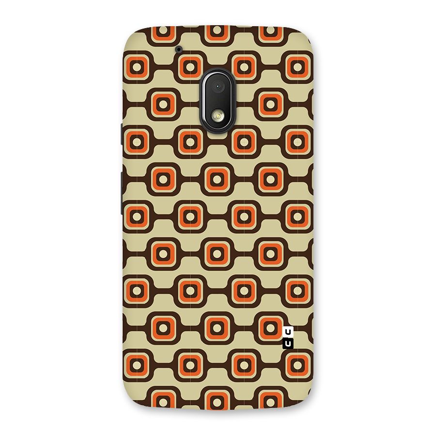 Retro Vintage Pattern Back Case for Moto G4 Play