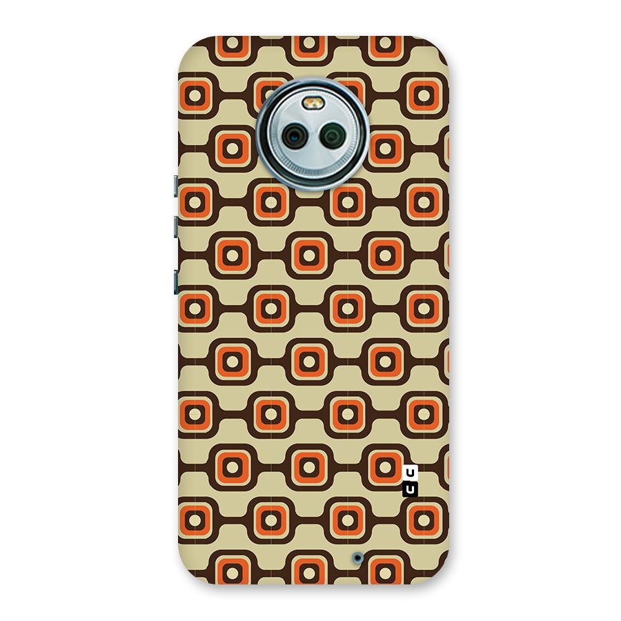 Retro Vintage Pattern Back Case for Moto X4
