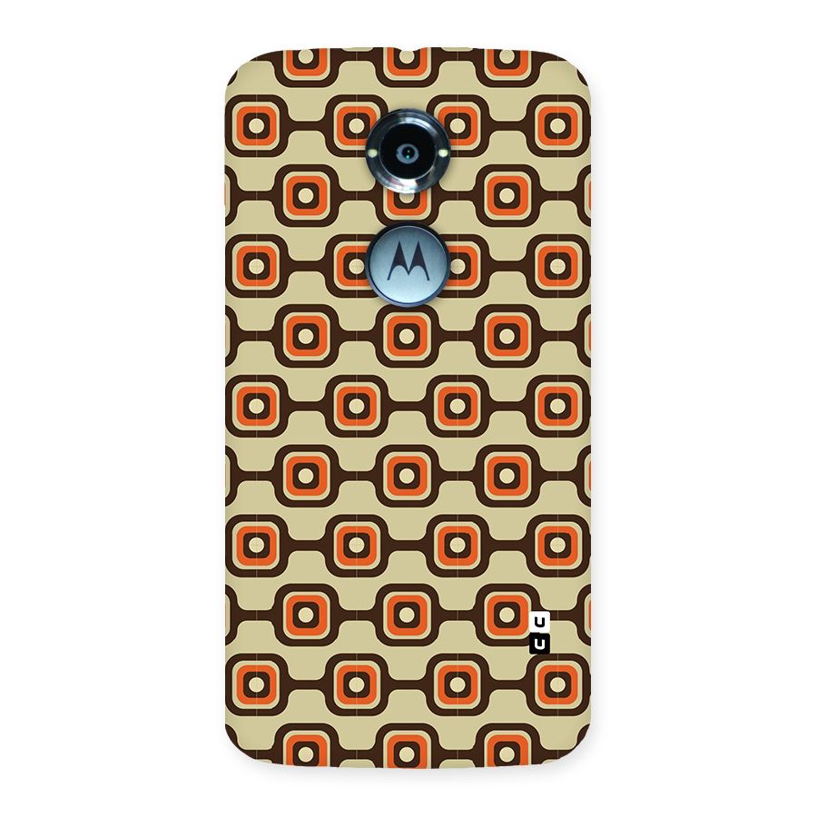 Retro Vintage Pattern Back Case for Moto X 2nd Gen
