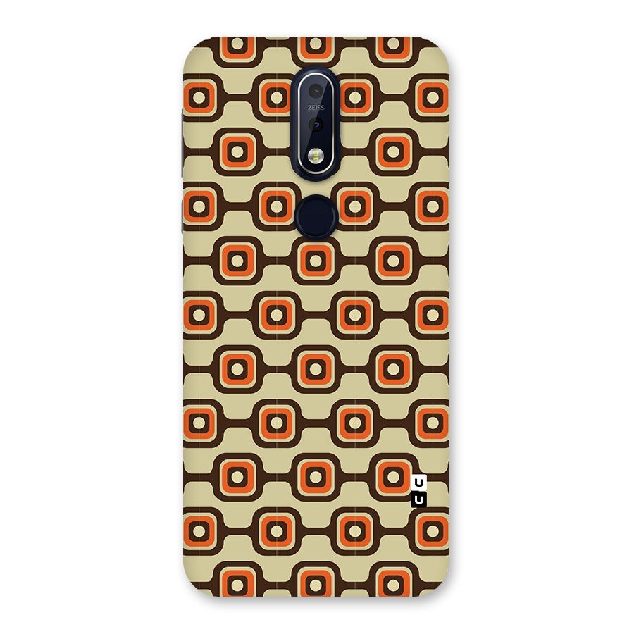 Retro Vintage Pattern Back Case for Nokia 7.1