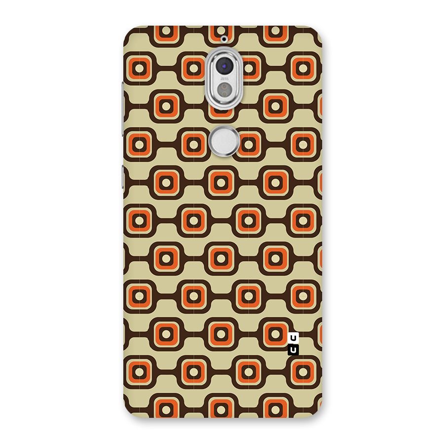 Retro Vintage Pattern Back Case for Nokia 7