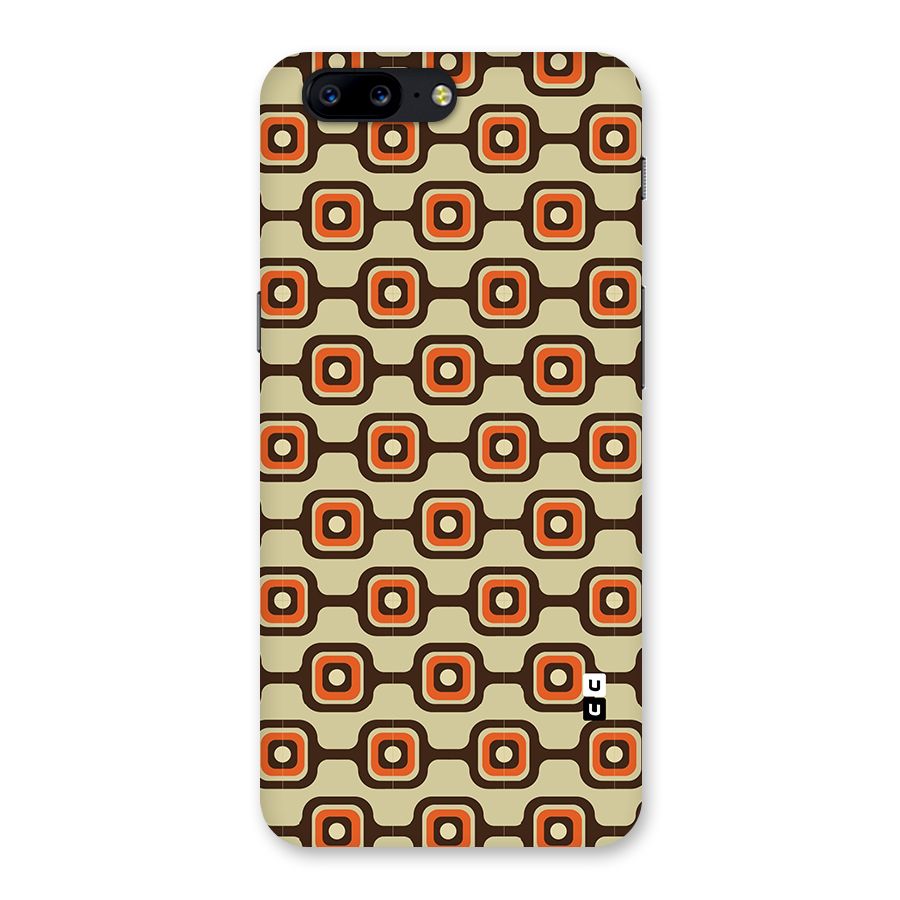 Retro Vintage Pattern Back Case for OnePlus 5