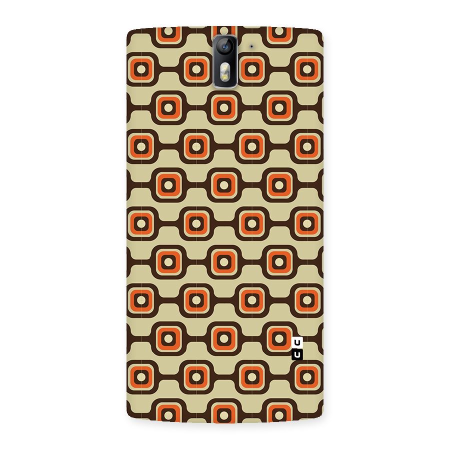 Retro Vintage Pattern Back Case for One Plus One