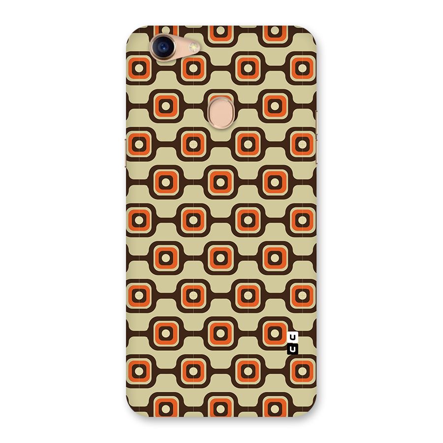 Retro Vintage Pattern Back Case for Oppo F5 Youth
