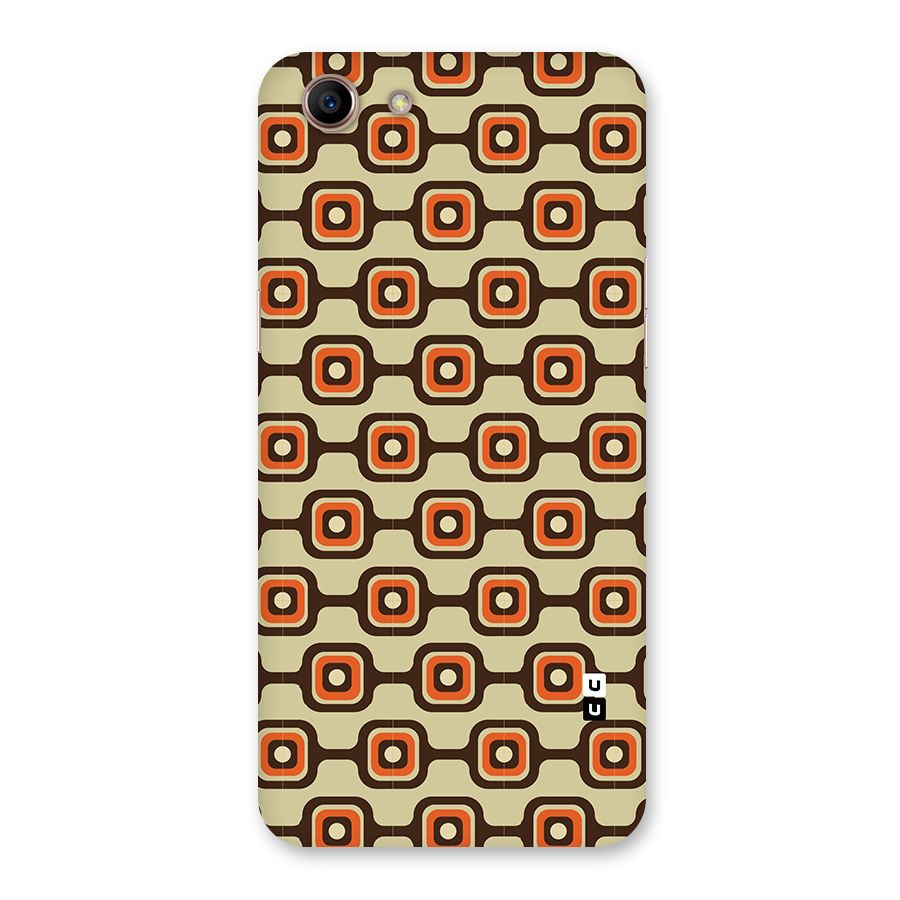 Retro Vintage Pattern Back Case for Oppo A83 (2018)