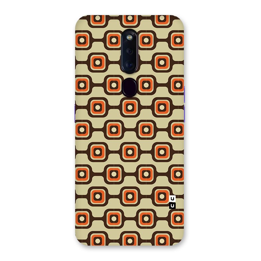 Retro Vintage Pattern Back Case for Oppo F11 Pro