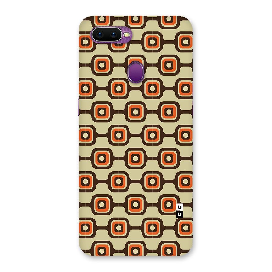 Retro Vintage Pattern Back Case for Oppo F9
