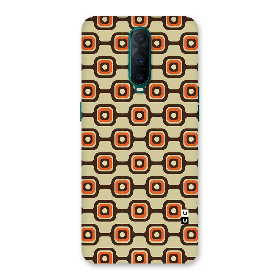Retro Vintage Pattern Back Case for Oppo R17 Pro