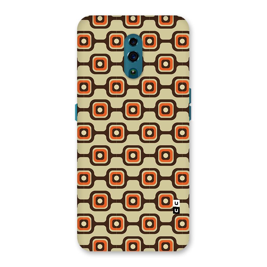 Retro Vintage Pattern Back Case for Oppo Reno