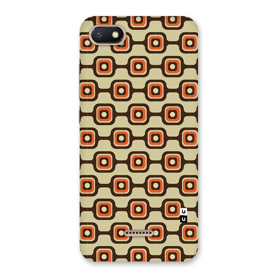 Retro Vintage Pattern Back Case for Redmi 6A