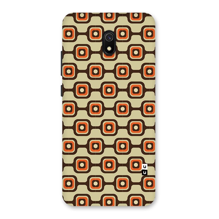 Retro Vintage Pattern Back Case for Redmi 8A