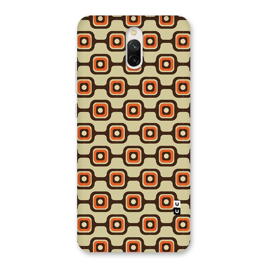 Retro Vintage Pattern Back Case for Redmi 8A Dual