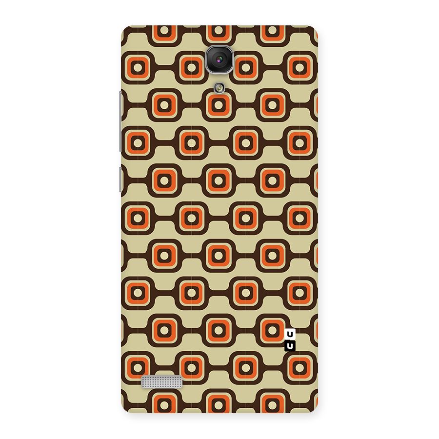 Retro Vintage Pattern Back Case for Redmi Note Prime