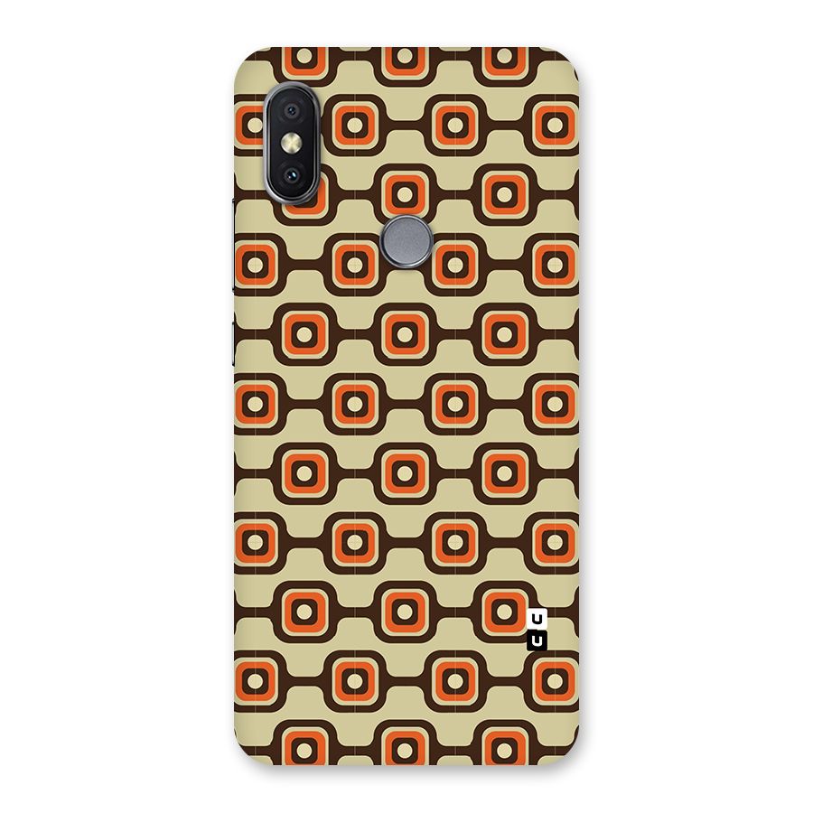 Retro Vintage Pattern Back Case for Redmi Y2