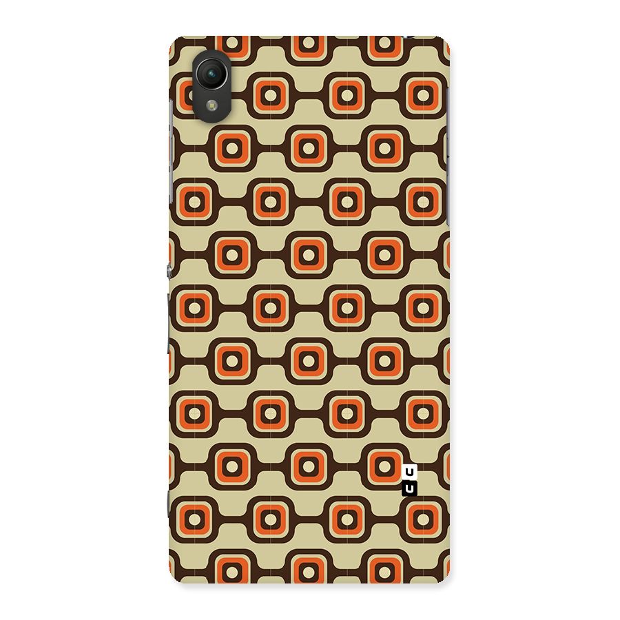 Retro Vintage Pattern Back Case for Sony Xperia Z2