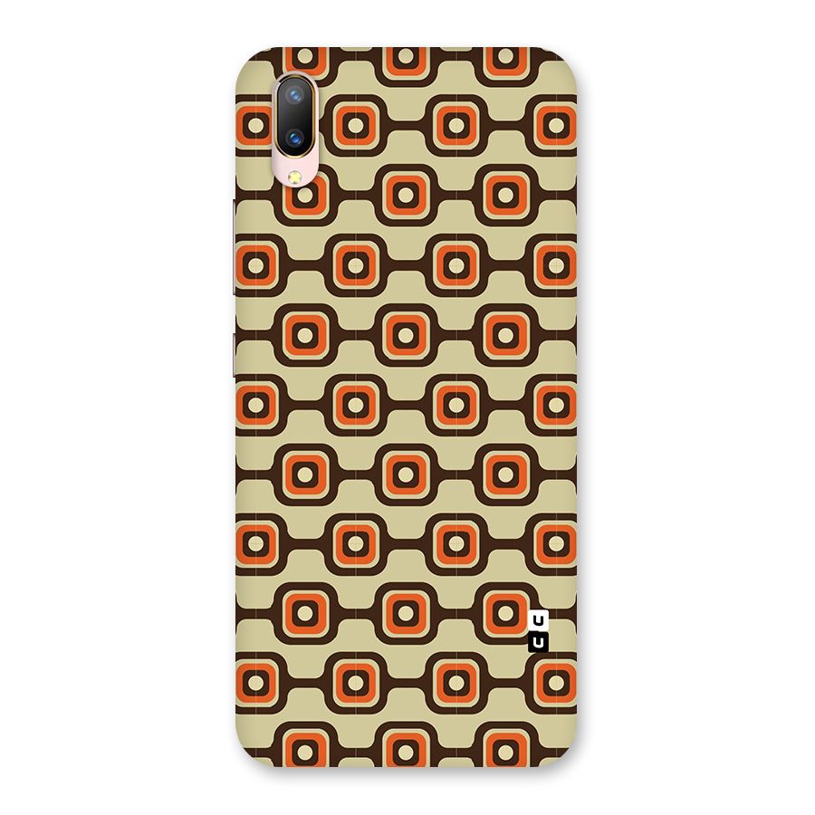 Retro Vintage Pattern Back Case for Vivo V11 Pro