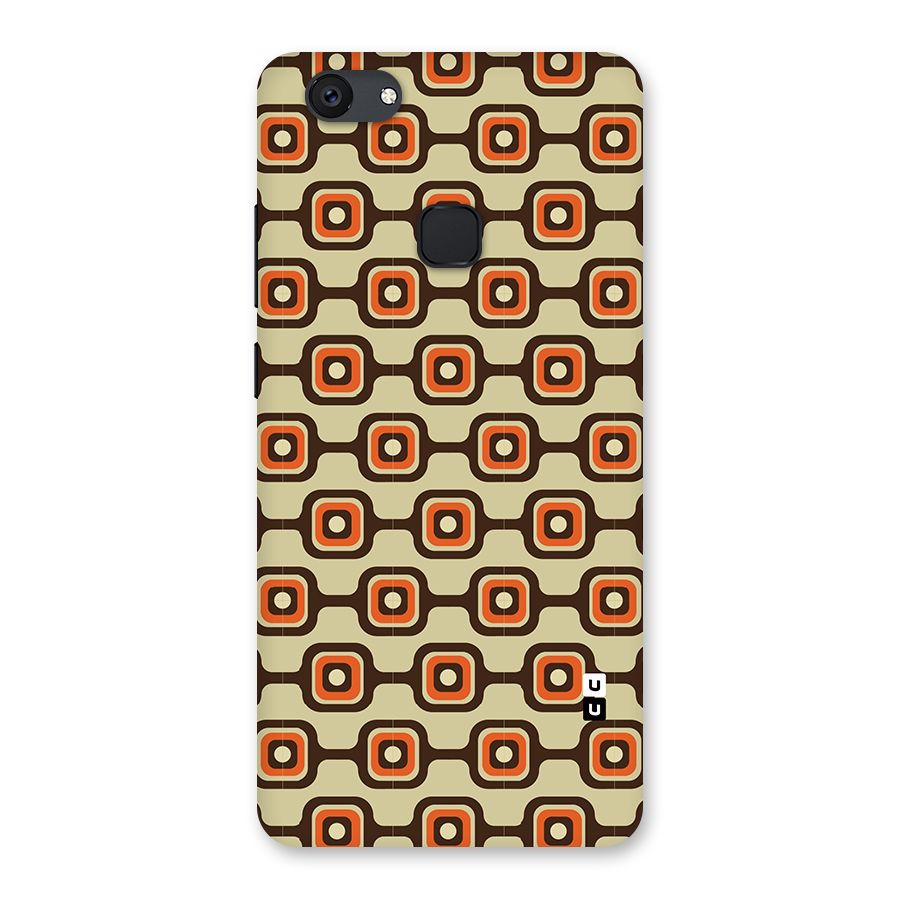 Retro Vintage Pattern Back Case for Vivo V7 Plus