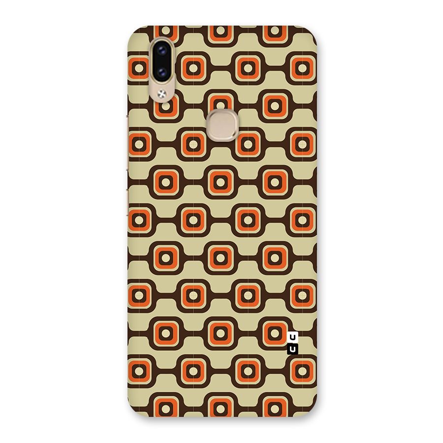 Retro Vintage Pattern Back Case for Vivo V9 Youth