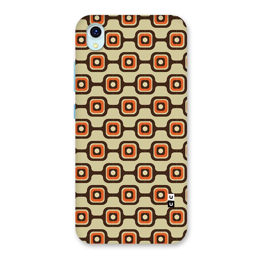 Retro Vintage Pattern Back Case for Vivo Y1s