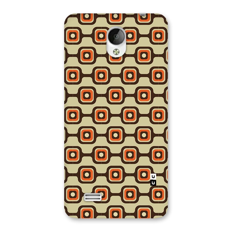 Retro Vintage Pattern Back Case for Vivo Y21