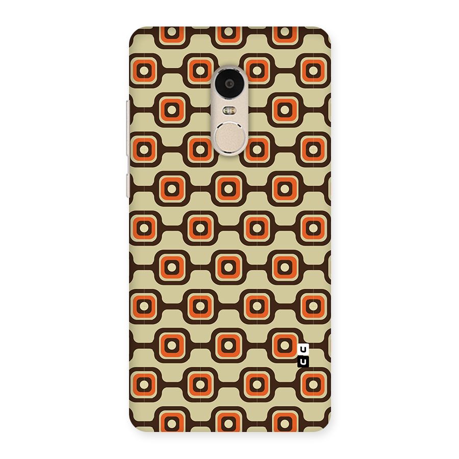 Retro Vintage Pattern Back Case for Xiaomi Redmi Note 4