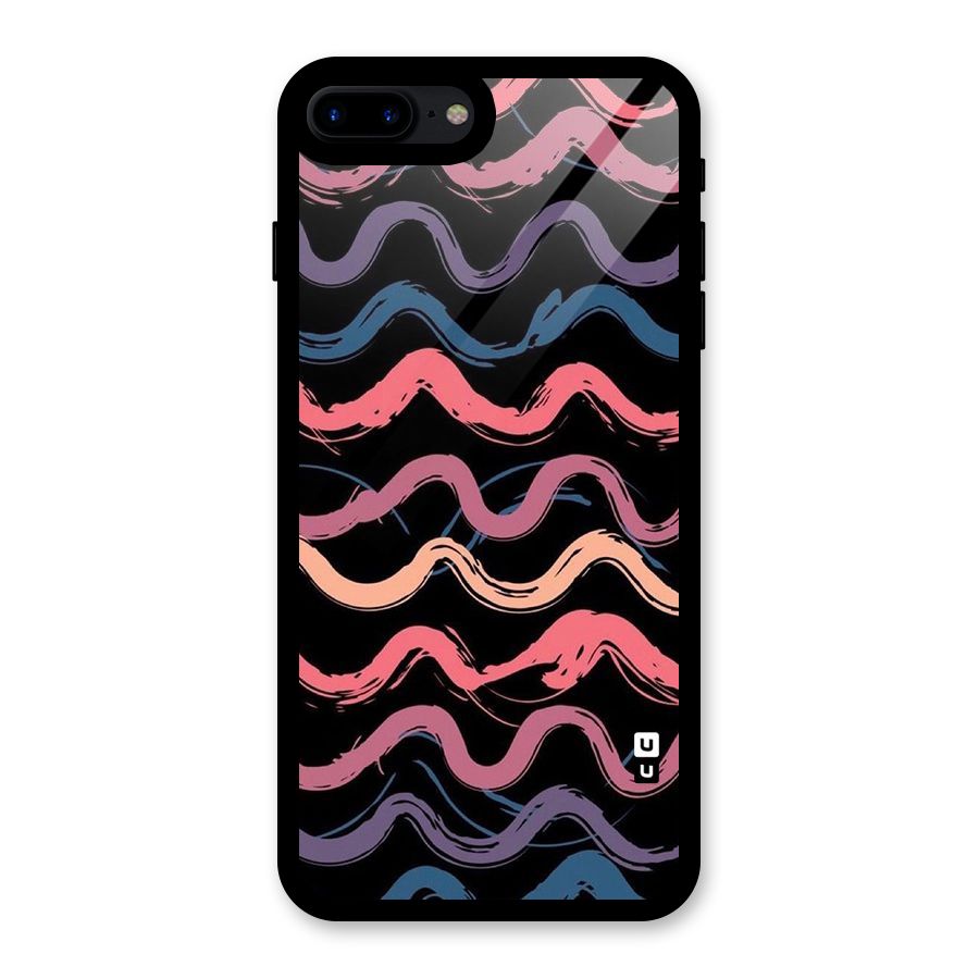 Ribbon Art Glass Back Case for iPhone 8 Plus