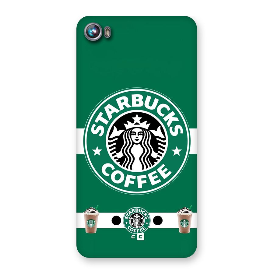 Ribbon StarBucks Back Case for Canvas Fire 4 (A107)